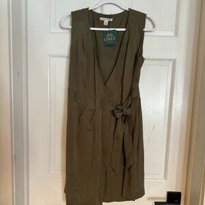 Banana Republic Olive Work Dress